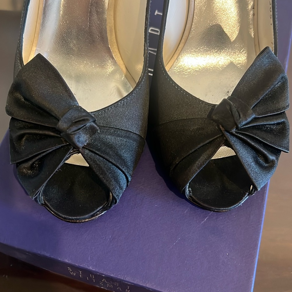 Stuart Weitzman Botero Us Size 7.5 *Dyed Black - image 8